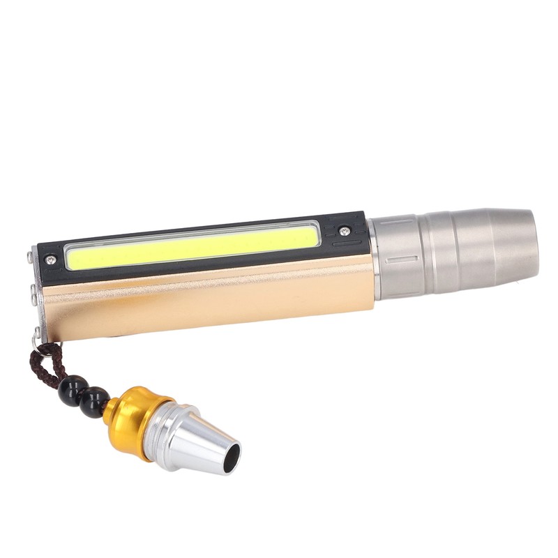 Gemstone Light 3 LED 1 COB USB Charging Aluminium Alloy