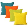 Encasa XO Cotton Throw Pillow Covers Set of 4 I