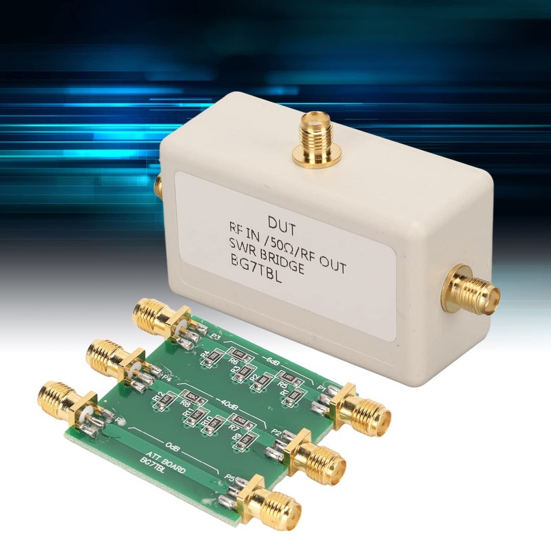 SWR Bridge High Frequency,1-500Mhz Standing Ratio Bridge for Antenna Measurement