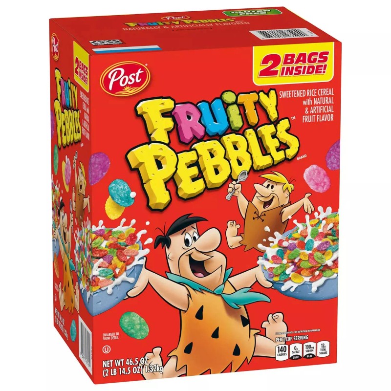 Fruity PEBBLES 4 Pack - Fruity Pebbles Cereal, 38 oz.
