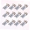 Mikinona Nail Set 15pcs Metal Nail Mold Tips Aluminum Extension