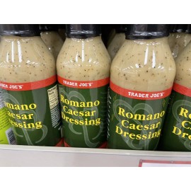 Trader Joes 2 PACK Trader Joe’s Romano Ceasar Dressing 12 oz Each Bottle
