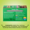 Twinings Green Tea with Pomegranate, Raspberry, and Strawberry - Caffeinated