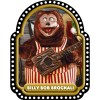 Laughing Dog Signs The Rock-afire Explosion Character (Billy Bob) Laser Cut Metal Sign -12"x15" New