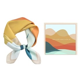 BEILATE Damenschal Seideschal KopfTücher Halstuch Seide Schal Seidentuch Bandana Taschentuch Schal Halstücher