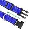Strong Bright Reflective Dog Puppy Collar, Soft Padded Lightweight, Fully