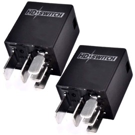 HD Switch (2 Pack 925-1648, 925-1648A, 725-1648, 725-1648A, 725-1648P, 12V 30A Waterproof Relay Replaces Cub Cadet MTD Bolens Troy-Bilt White Outdoor, Yard Man - Dielectric Grease Incuded