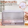 Gifhomfix 2PCS Bread Box for Homemade Bread Airtight Bread Boxes