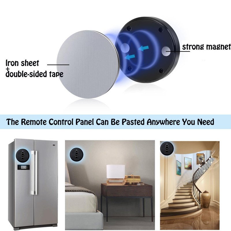 NEWNEWLIU AC100V Waterproof Wireless Light Switch and Receiver kit,AC100V/120V/240V/10A Relay