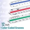 Mr. Pen Architectural Scale Ruler, 12 Inch, White, Contractor's Scaling