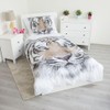 Tiger Blanc Bed Linen 100% Cotton 140 x 200 cm