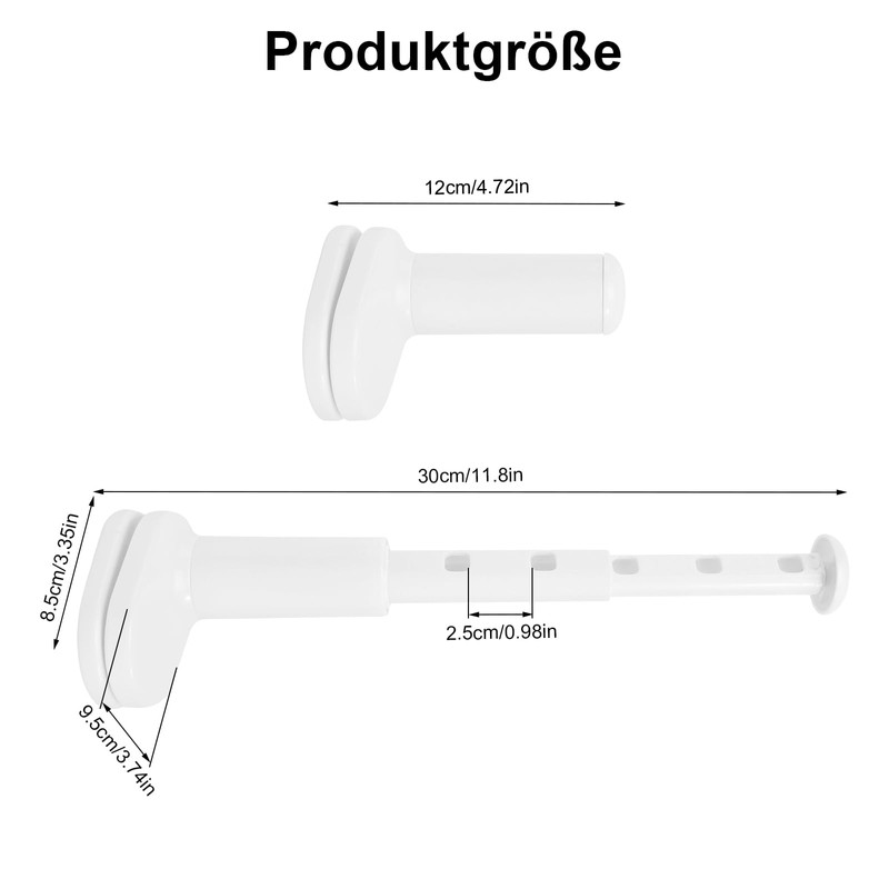 prota Travel Clothes Dryer Wall Dryer Extendable Clothes Airer Small