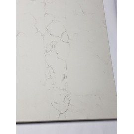 ConceptsNstone Quartz Stone Cutting Board cheese food platter white marble 10x10 thin veining
