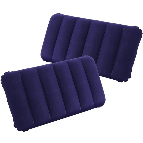 Pack of 2 Inflatable Pillows, Inflatable Camping Cushion, Comfortable Travel