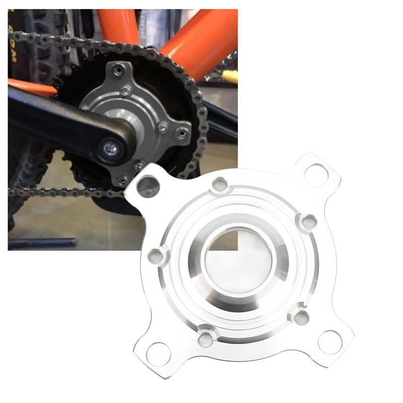 CNC 104BCD Electric Bike Chainring Adapter Aluminium Chainwheel Spider Adapter