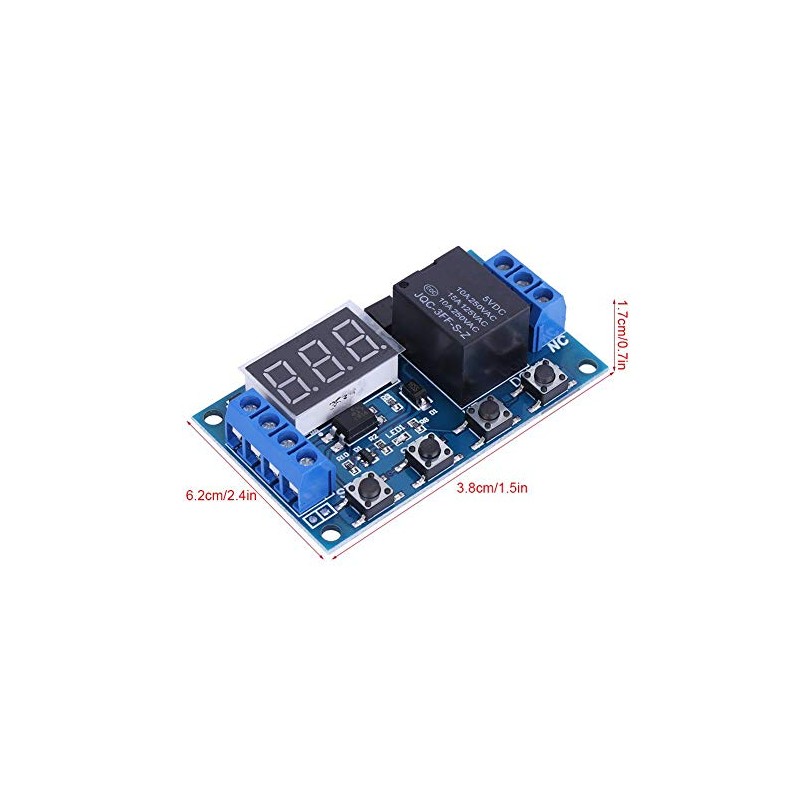 Timer Switch Module DC 6V~30V Trigger Delay On/Off Cycle Timer