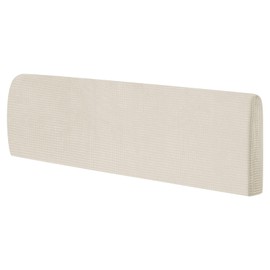 sourcing map Bed Headboard Slipcover, 1.8m Stretch Bed Headboard Cover Dustproof Protector Cover Jacquard Furniture Cover for 1.7-1.9m Headboard, Yellow