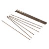 144pcs Jeweler Piercing Saw Blades 3/0 Spiral Teeth Jeweler Saw