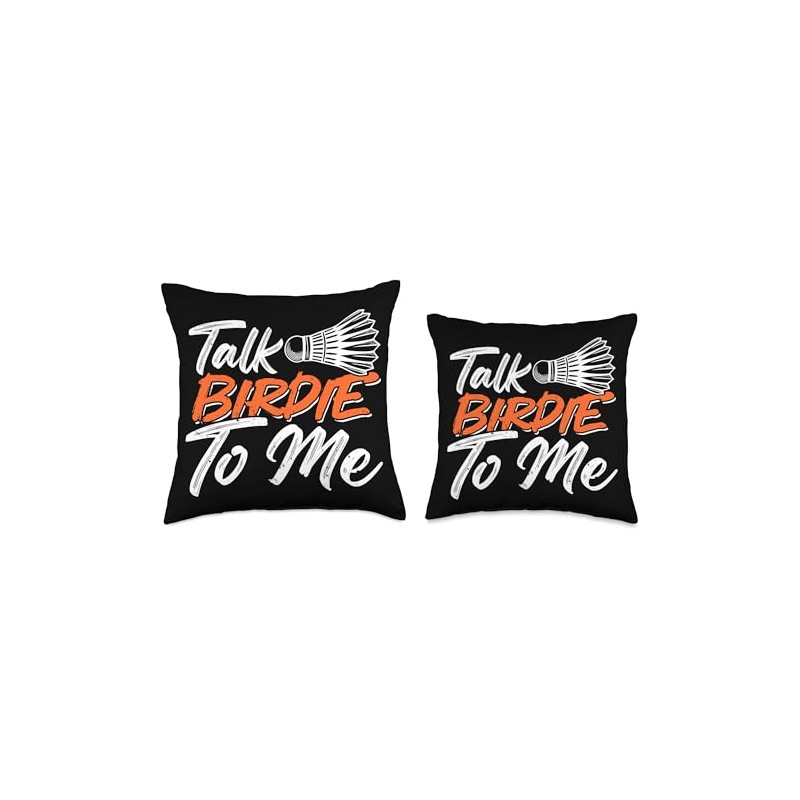 Talk Birdie To Me Throw Pillow