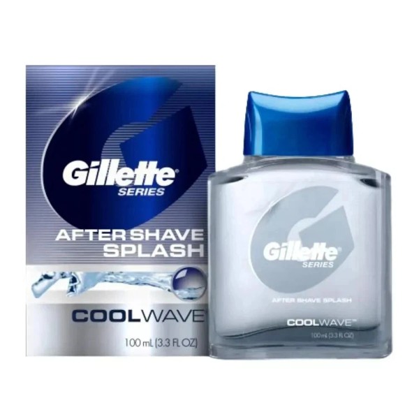 Branded Gillette Series Cool Wave After Shave Aftershave for Men
