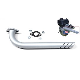 DRIFT TRIKE Exhaust Pipe for Predator 212cc, 212cc Tillotson Hemi Engine, GX160, GX200