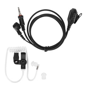 IP54 Waterproof Air Acoustic Sound Tube Headphones for ICOM ICM33 M25 M34 Radio Accessory
