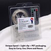 HXWEIYE Warm White Photo Clips String Light, Timer & 8