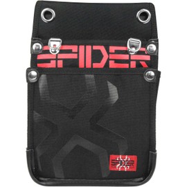 SK11 SPIDER SPD-JY03-A Utility Pouch with Inner Pockets for Tool Belt, M Size, Suitable for Construction Workers