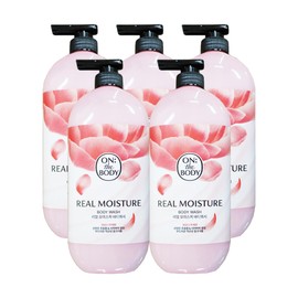 LG 엘지 온더바디 리얼 모이스처 바디워시 피오니 부케향 900g 5개 샤워 LG On The Body Real Moisture Body Wash Peony Bouquet 900g 5-Pack Shower