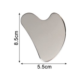 Gua Sha Scraping Massage Tool Stainless Steel Massage Facial Tool Tighten Skin Care Tool for Face, Neck, Back, Feet, Body Skin Care