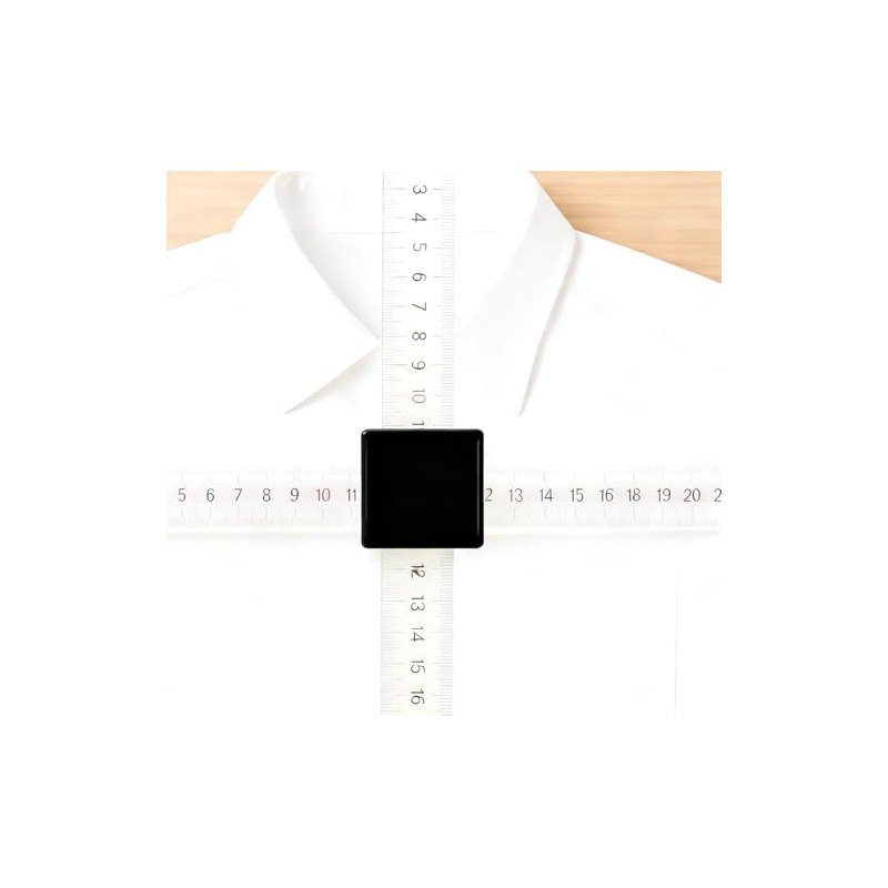 TRUINE Adapter Suitable for Yardstick Ruler, Clothing Measuring Tool (Black)