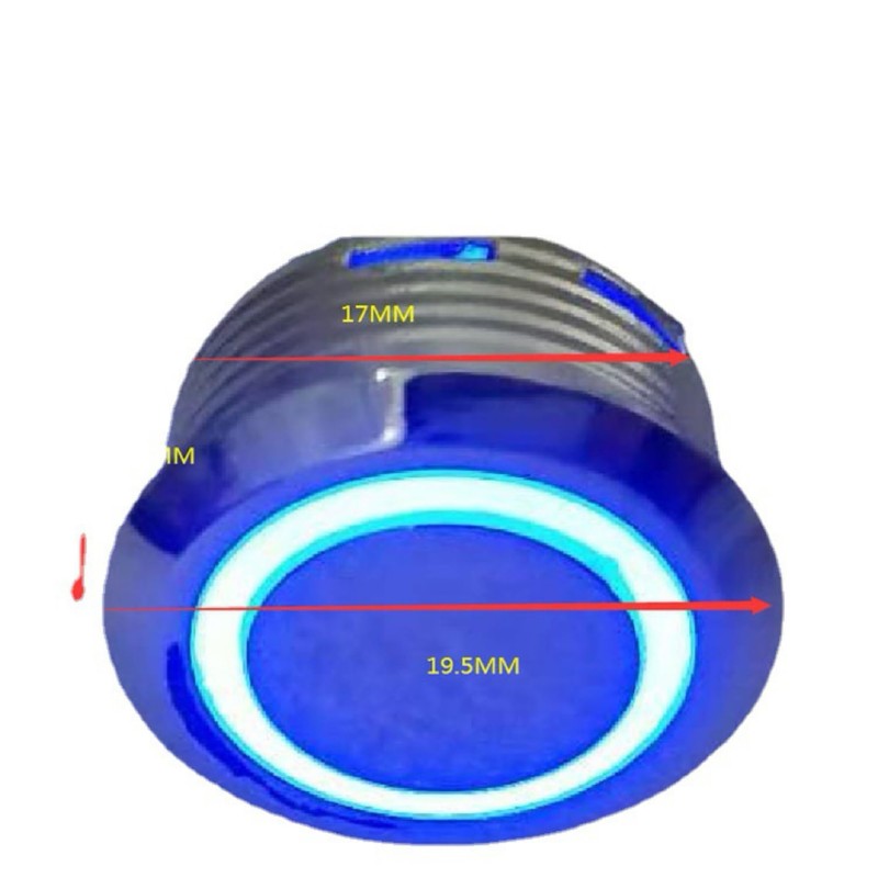 Clearhill 12V - 24V Touch Dimmer Switch, LED for 17mm