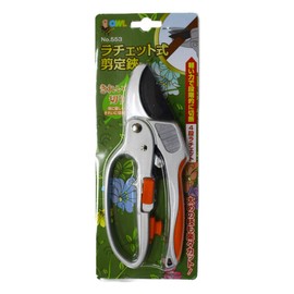 [Owl/Owl] Ratcheting Aluminum Handle Pruning Shears 205 mm # 553