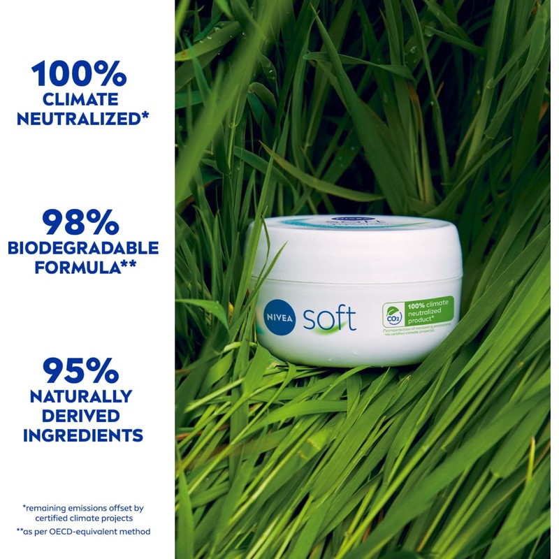NIVEA Soft Moisturising Cream (300ml), A Moisturising Cream for Face,