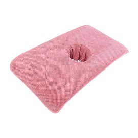 Harilla Salon Massage SPA Couch Soft Duvet Protector with Face Breathing Hole Steam Massage Towel Beauty Salon Bed Sheet Pink