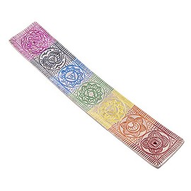 Berk White Metal Chakra Incense Holder