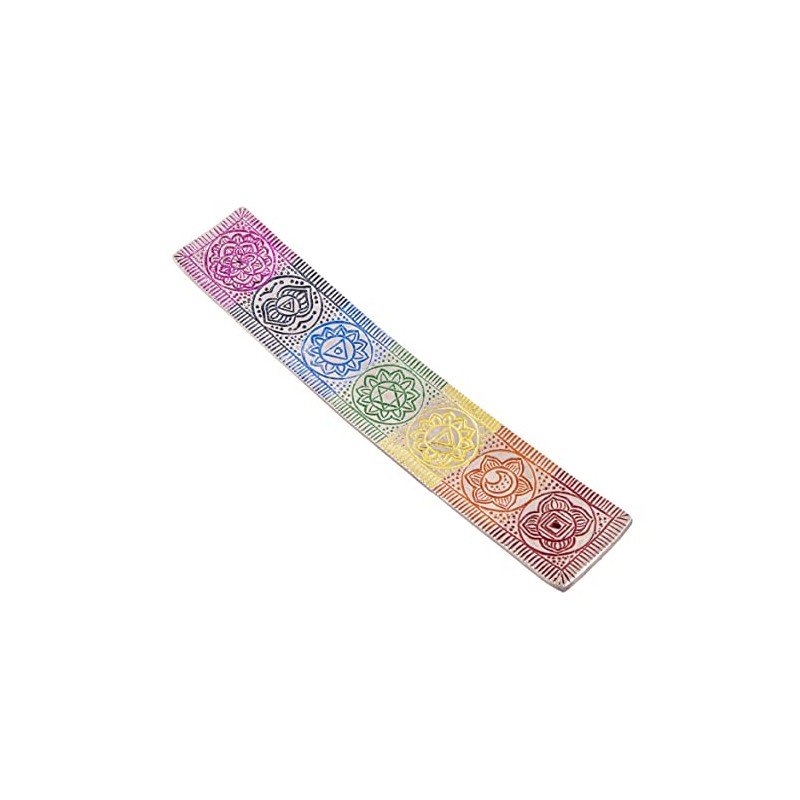 Berk White Metal Chakra Incense Holder