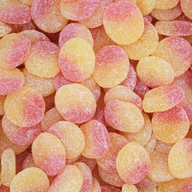 Fizzy Peaches 500g Sweet Pouch