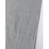 Edwin Hickory Apron, 2 Stage Adjustable Back Button, H-Shape, Both