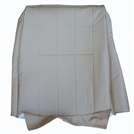 Front Seat Cover Set Original Upholstery fits Volvo 240 245 265 with 4 Stitched Lins Beige colorVinyl Pair Interior Color Code 5148, 1450