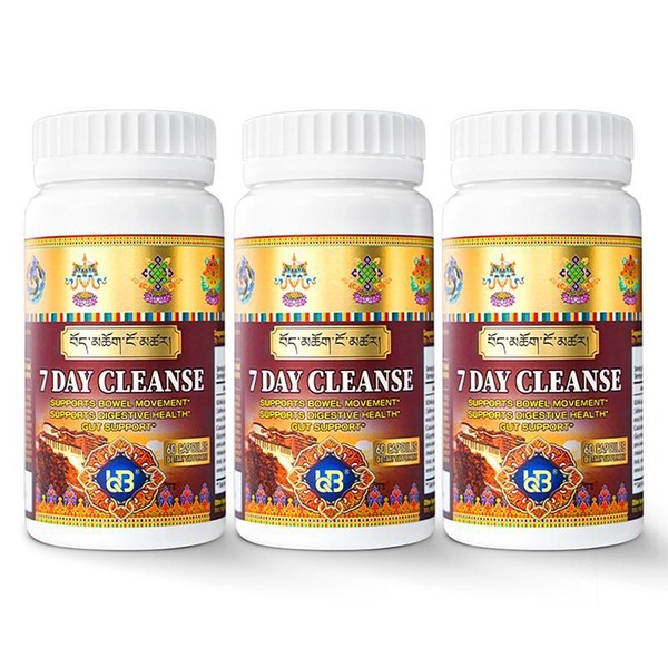 UQB 7 Day Cleanse with Herbal Saffron & Fo-Ti –