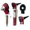 Compact Pocket Size Mini Otoscope with 2 Specula Tip Tubes,