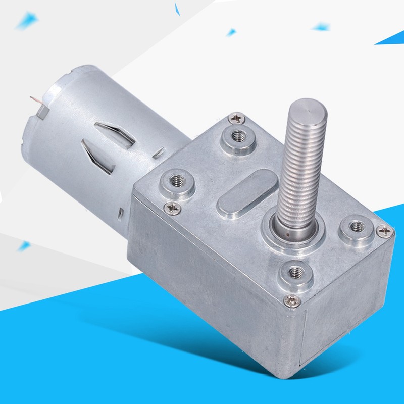 Worm Gear Motor Silent Durable Wearproof Rustproof High Thermal Conductivity