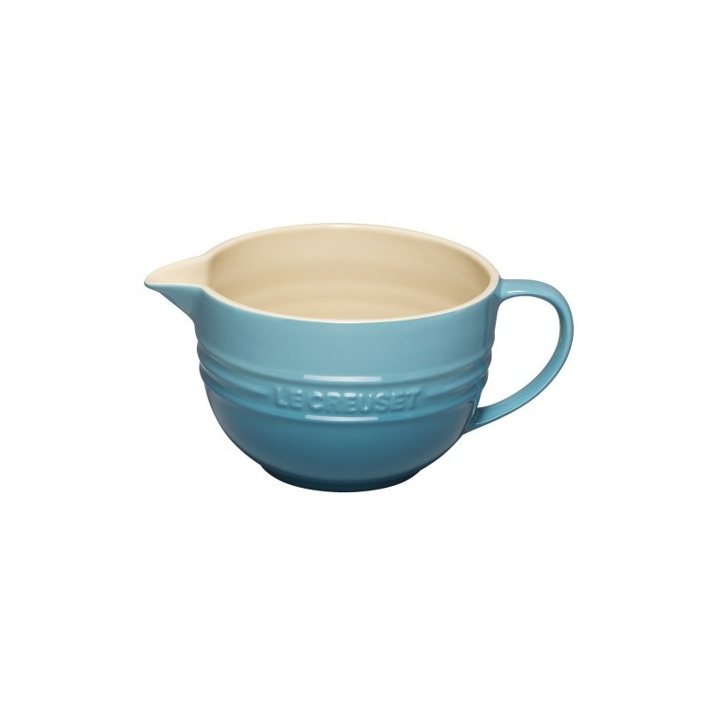 Le Creuset Stoneware Batter Bowl, 2 qt., Caribbean