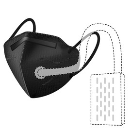 Rsenr Original Outer Filter Compatible R18 Wearable Air Purifier(15-Pack)