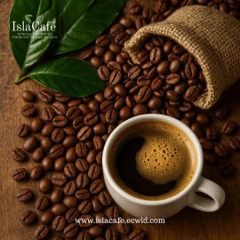 Isla Cafe  Bourbon Rojo Arabica – Fine Mexican Coffee | Montecristo Chiapas - 14 ounces, whole bean