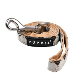 Puppia Jace Winter Dog Leash Walking Training Fashionable for Small and Medium Dogs, Beige, Large