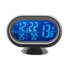 Car Clock Thermometer Voltmeter Gauge 3 in 1 Clock Thermometer