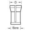 Trend 3mm Precision Collet for Trend T3 Router, Routing Accessories,