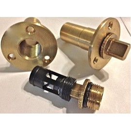 BoatWise Safety Drain Plug (Brass, 1 inch)